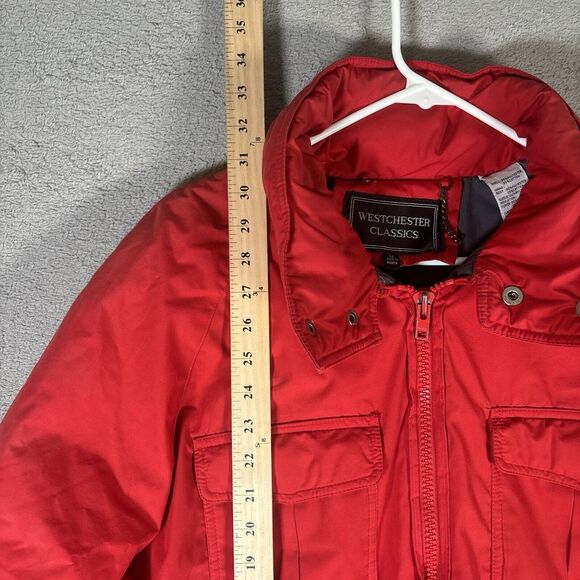 Westchester Classics Puffer Jacket Men’s Size Medium Red 80% Down 20% Feathers - Picture 7 of 13